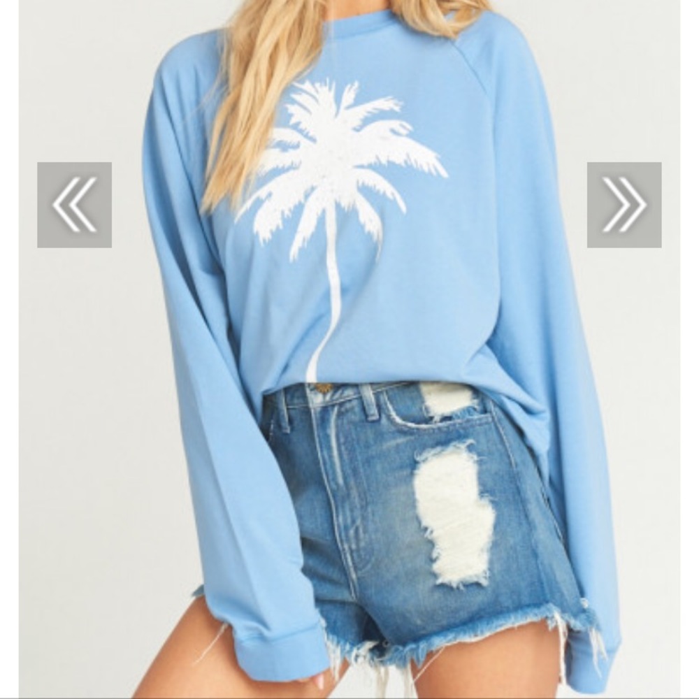 Show Me Your Mumu | Simon Palm Tree Pullover